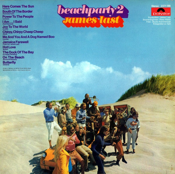 James Last - Beachparty 2 (LP) 49636 Vinyl LP Vinyl Goed / Hoes Goed