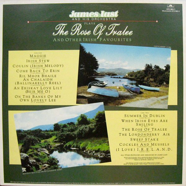 James Last - The Rose Of Tralee And Other Irish Favourites (LP) 49750 Vinyl LP Vinyl Goed / Hoes Goed