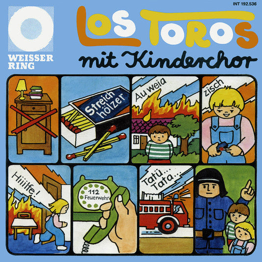 Los Toros Mit Kinderchor - Der Fremde Mann 11980 Vinyl Singles Vinyl Goed / Hoes Goed