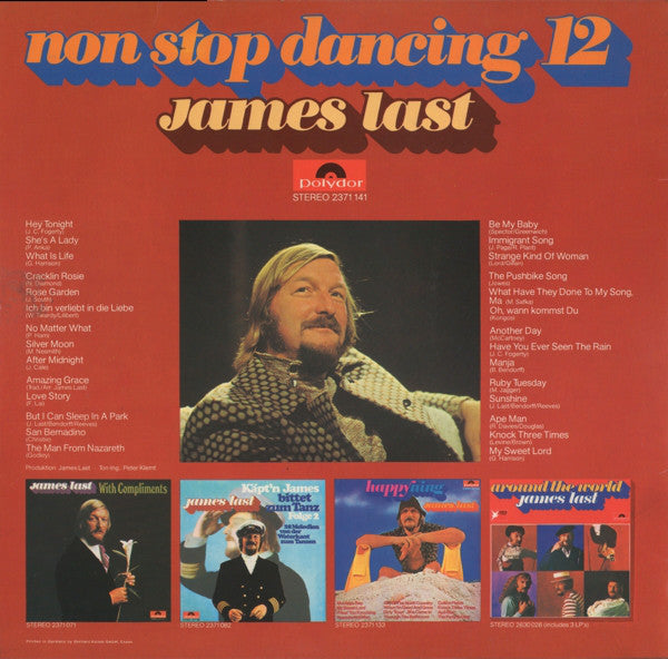 James Last - Non Stop Dancing 12 (LP) 42387 Vinyl LP Vinyl Goed / Hoes Goed