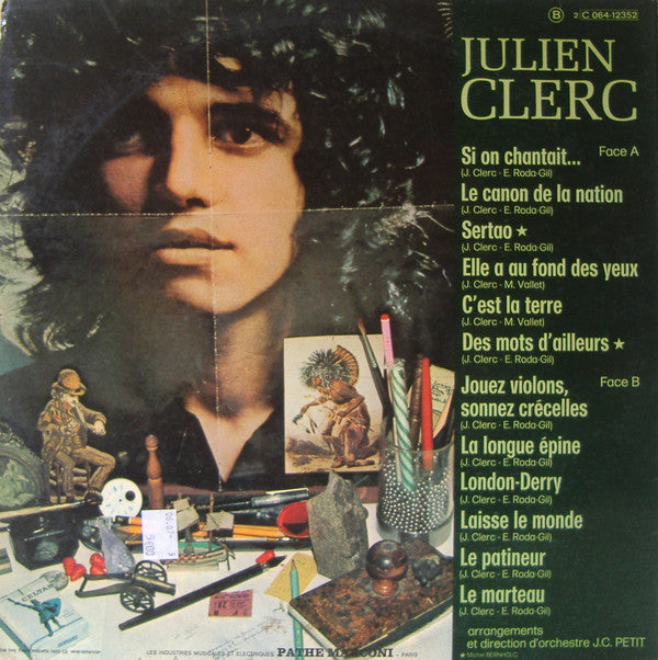 Julien Clerc - Liberté, Égalité, Fraternité Ou La Mort (LP) 42138 Vinyl LP Vinyl Goed / Hoes Goed