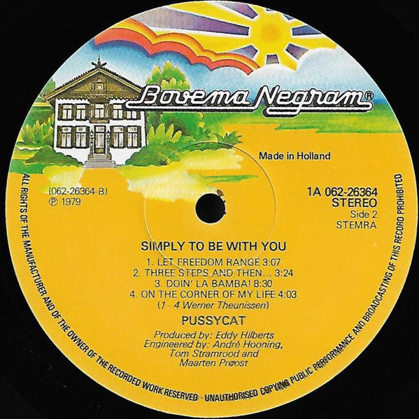 Pussycat - Simply To Be With You (LP) 46909 Vinyl LP Vinyl Goed / Hoes Goed