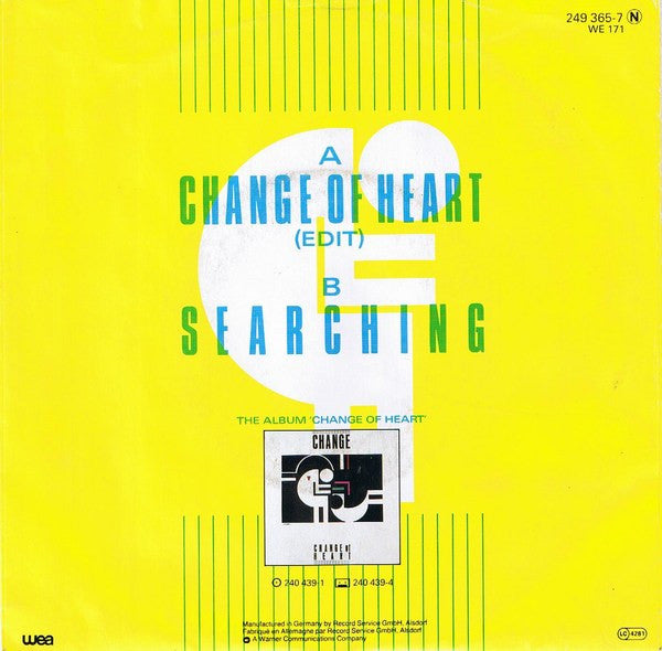 Change - Change Of Heart 14740