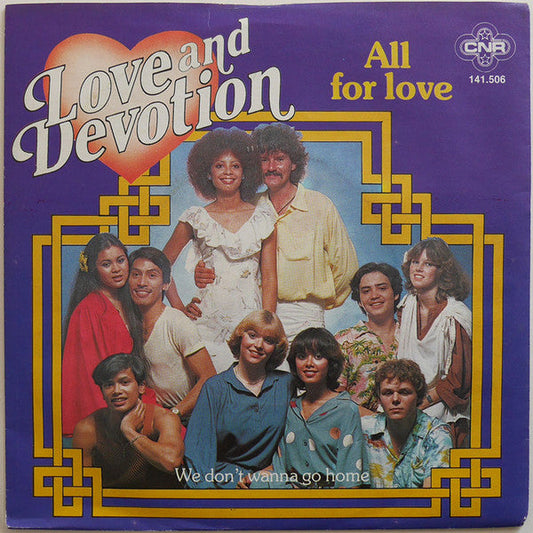 Love And Devotion - All For Love 07046 Vinyl Singles Vinyl Goed / Hoes Goed