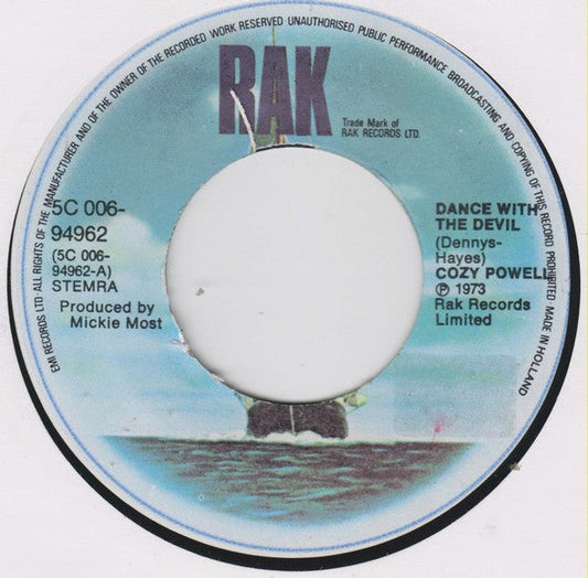 Cozy Powell - Dance With The Devil 17131 Vinyl Singles Vinyl Goed / Hoes Generic