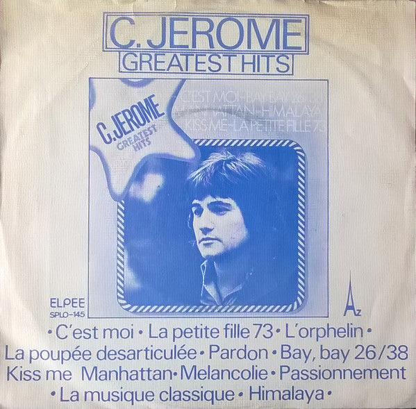 C. Jerome - Baby Boy Vinyl Singles Vinyl Zeer Goed / Hoesje Goed "VINYLSINGLES.NL"