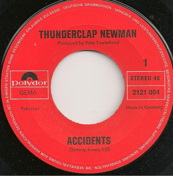 Thunderclap Newman - Unfälle 13977