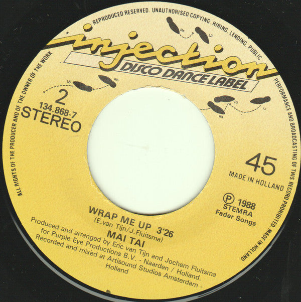 Mai Tai - Dance In The Light 12518 Vinyl Singles Vinyl Goed / Hoes Goed