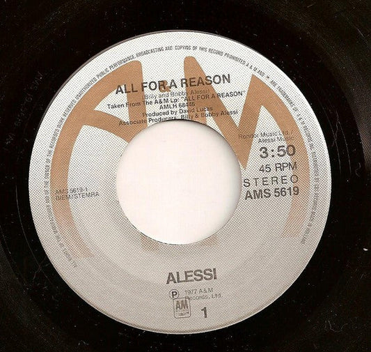 Alessi - All For A Reason 39151 Vinyl Singles Vinyl Goed / Hoes Generic