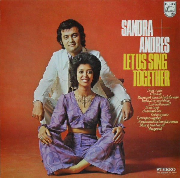 Sandra & Andres - Let Us Sing Together (LP) 46488 Vinyl LP Vinyl Goed / Hoes Goed