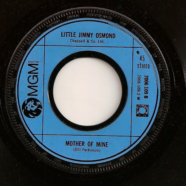 Little Jimmy Osmond - Long Haired Lover From Liverpool 02561 Vinyl Singles Vinyl Goed / Hoes Generic
