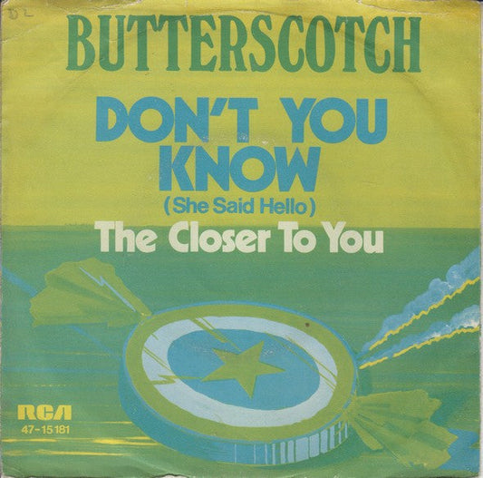Butterscotch - Don't You Know (She Said Hello) 32848 Vinyl Singles Vinyl Goed / Hoes Goed