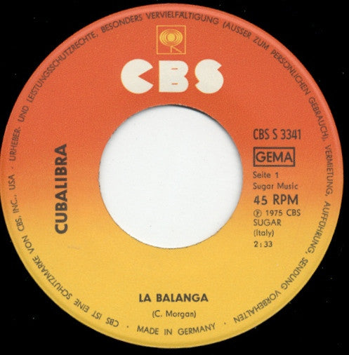 Cubalibra - La Balanga 32833