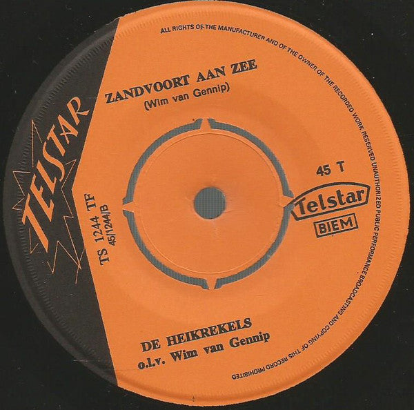 Heikrekels - Waarom Heb Jij Me Laten Staan 41385 Vinyl Singles Vinyl Goed / Hoes Goed