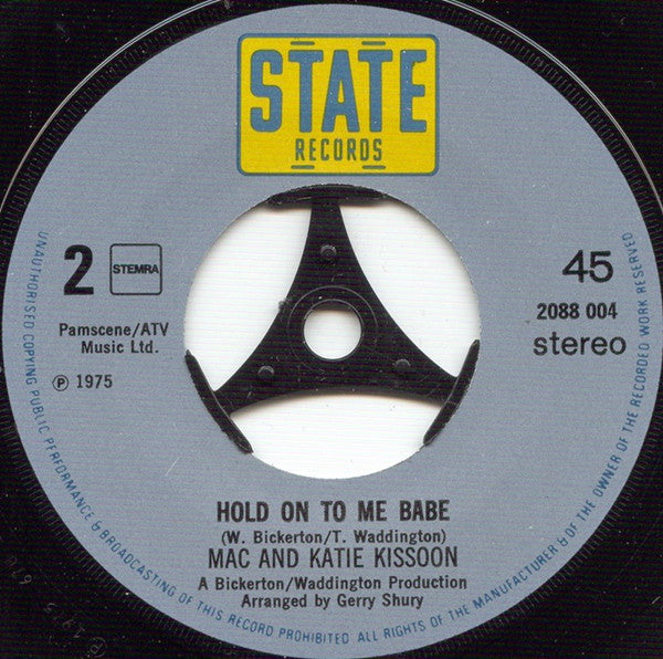 Mac & Katie Kissoon - Don't Do It Baby 17257 Vinyl Singles Vinyl Goed / Hoes Goed