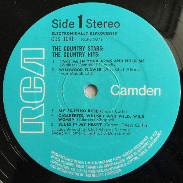 Verschiedene - The Country Stars, The Country Hits (LP) 41349
