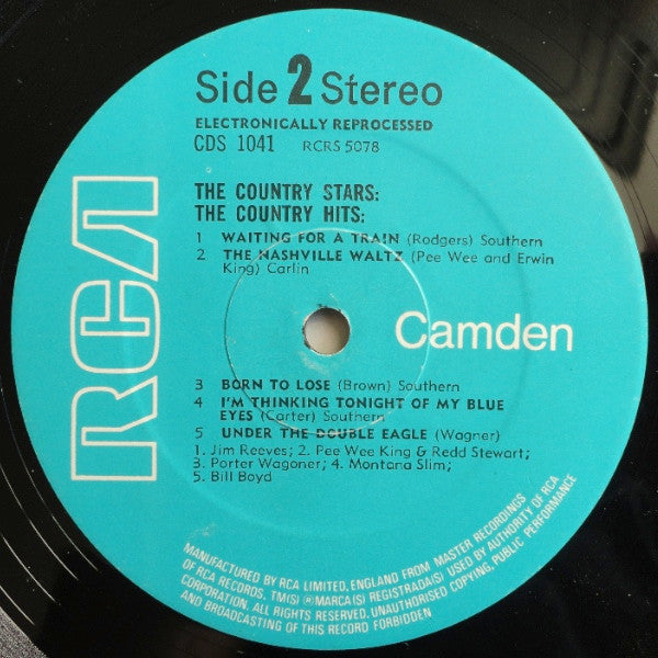 Verschiedene - The Country Stars, The Country Hits (LP) 41349