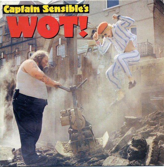 Captain Sensible's - Wot! 38593 Vinyl Singles Vinyl Goed / Hoes Goed
