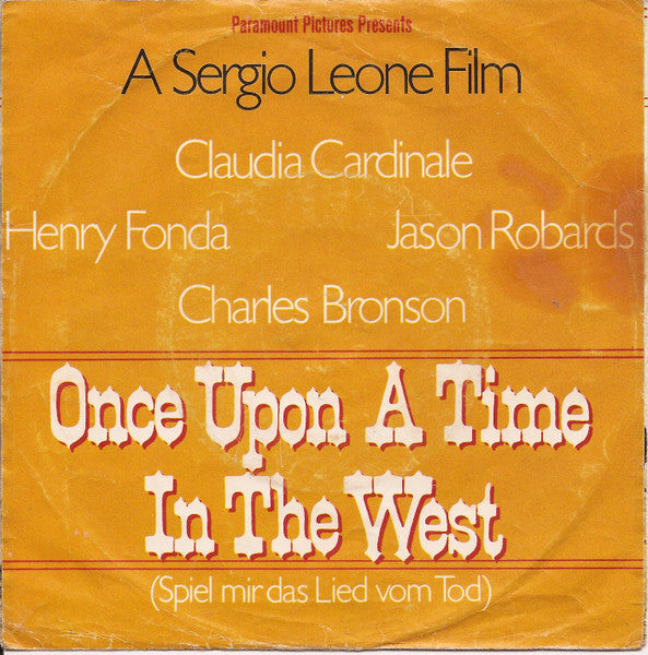 Ennio Morricone - Spiel Mir Das Lied Vom Tod Vinyl Singles Vinyl Goed / Hoes Goed