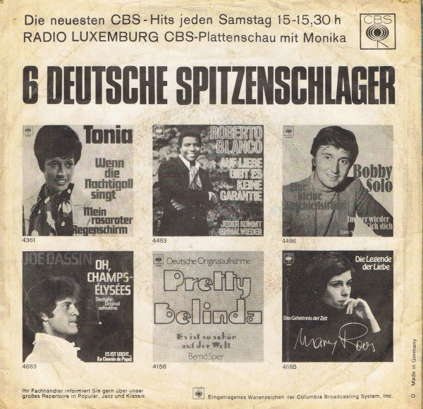 Kurt-Adolf Thelen - Die Frau Vom Vater Rhein Ist Die Frau Mosel 34742 Vinyl Singles Vinyl Goed / Hoes Goed