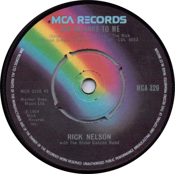 Rick Nelson & The Stone Canyon Band - Garden Party 17450 Vinyl Singles Vinyl Goed / Hoes Generic