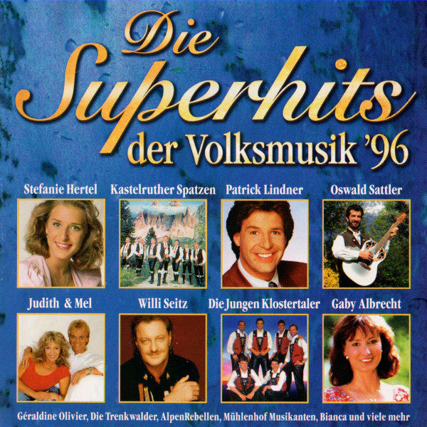 Various - Die Superhits Der Volksmusik '96 (CD) Compact Disc Vinyl Goed / Hoes Goed
