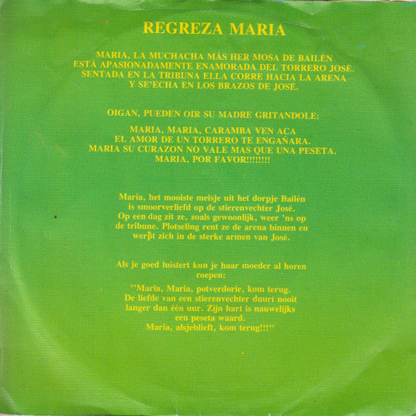 Specials - Regreza Maria 08012