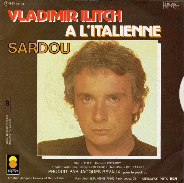 Michel Sardou - Vladimir Ilitch 14185 Vinyl Singles Vinyl Goed / Hoes Goed