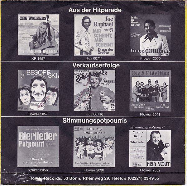 3 Besoffskis - Puff Von Barcelona 37231 Vinyl Singles Vinyl Goed / Hoes Goed