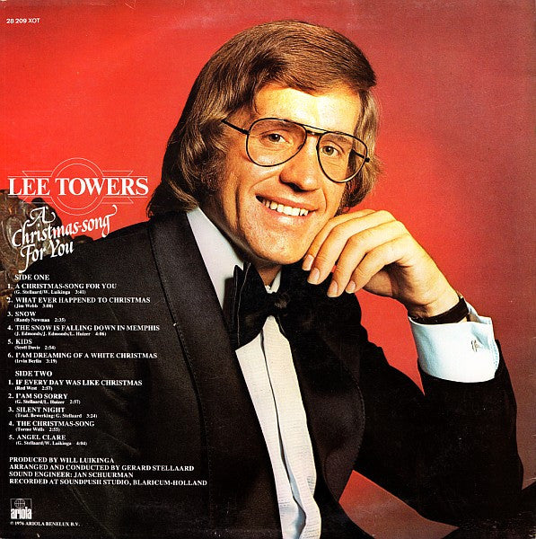 Lee Towers - A Christmas-Song For You (LP) 50795 Vinyl LP Vinyl Goed / Hoes Goed