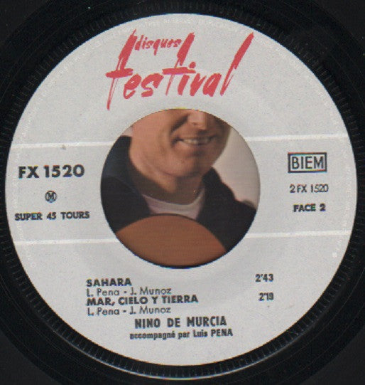 Nino de Murcia - Guantanamera 02249 Vinyl Singles EP Vinyl Goed / Hoes Goed