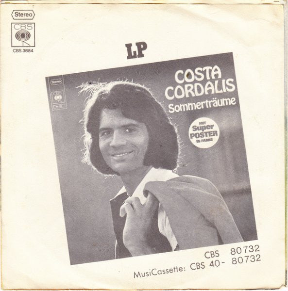 Costa Cordalis - Shangri-La 13599 Vinyl Singles Vinyl Goed / Hoes Goed