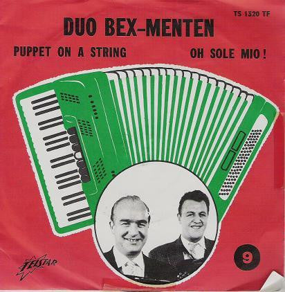 Akkordeon-Duo Bex-Menten - Puppet On A String 33635 Vinyl Singles Vinyl Goed / Hoes Goed