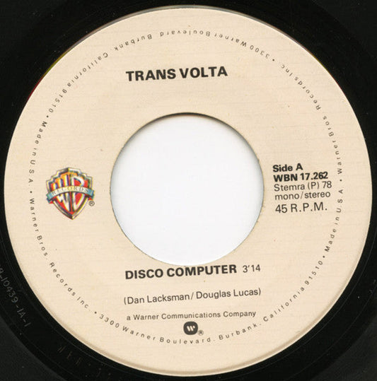 Transvolta - Disco Computer 41845 Vinyl Singles Vinyl Goed / Hoes Generic