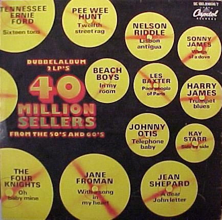 Various - 40 Million Sellers (LP) 49902 Vinyl LP Dubbel Vinyl Goed / Hoes Goed