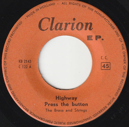 Brass And Strings - Highway 16382 Vinyl Singles EP Vinyl Goed / Hoes Generic