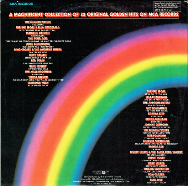 Various - MCA Gold (LP) 49973 Vinyl LP Vinyl Goed / Hoes Goed