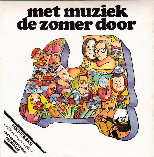 Various - Met Muziek De Zomer Door 43426 Vinyl Singles EP Vinyl Goed / Hoes Goed