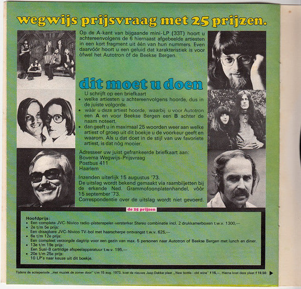 Various - Met Muziek De Zomer Door 43426 Vinyl Singles EP Vinyl Goed / Hoes Goed