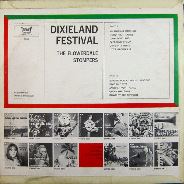 Flowerdale Stompers – Dixieland Festival (LP) 44531 Vinyl LP Vinyl Goed / Hoes Goed