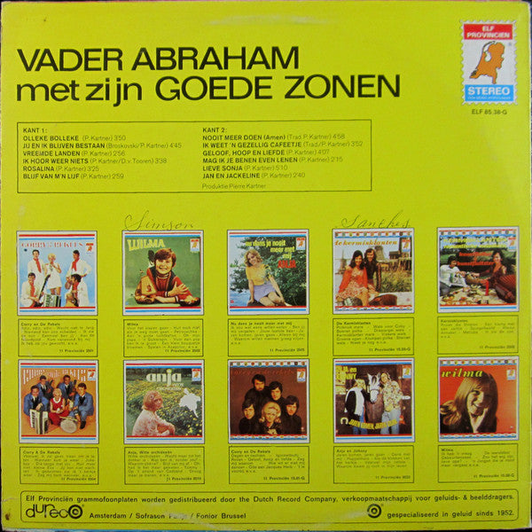 Vader Abraham - Vader Abraham En Zijn Goede Zonen (LP) 41654 Vinyl LP Vinyl Goed / Hoes Goed