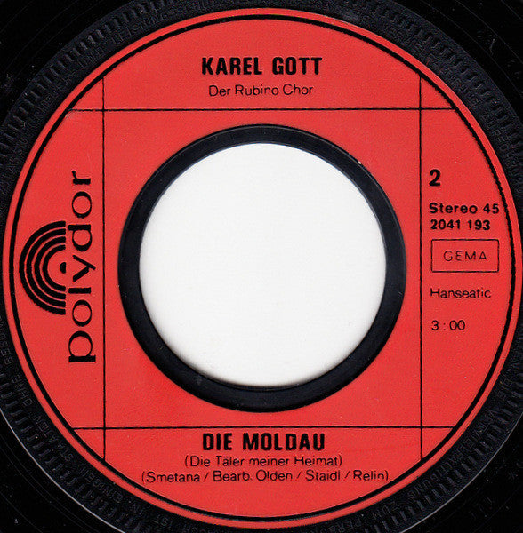 Karel Gott - Das Sind Die Schönsten Jahre 33315 Vinyl Singles Vinyl Goed / Hoes Goed