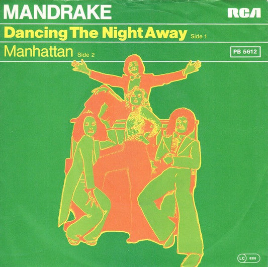 Mandrake - Dancing The Night Away 33380 Vinyl Singles Vinyl Goed / Hoes Goed