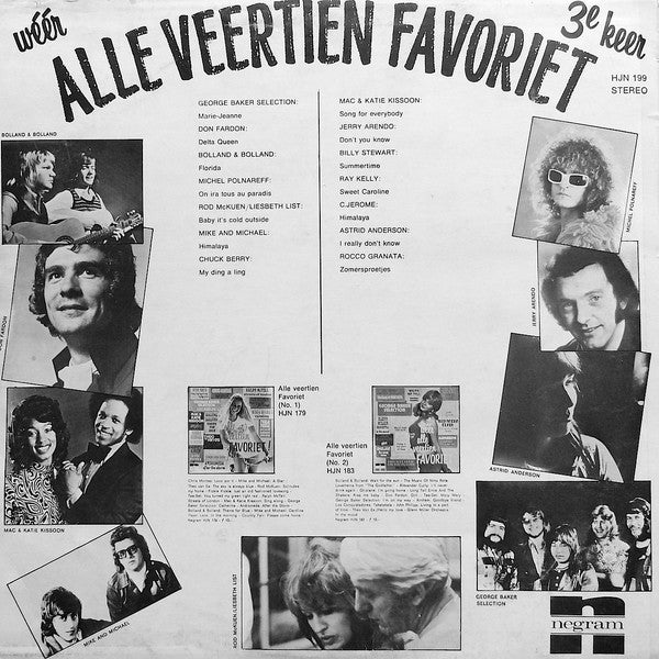 Various - Wéér Alle Veertien Favoriet! (3e Keer) (LP) 48715 Vinyl LP Vinyl Goed / Hoes Goed