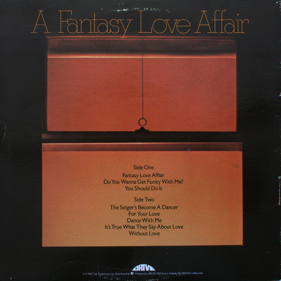 Peter Brown - A Fantasy Love Affair (LP) 42856 Vinyl LP Vinyl Goed / Hoes Goed