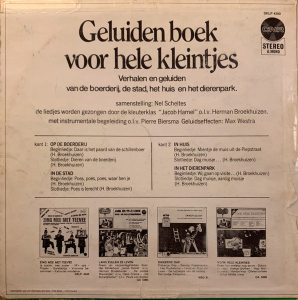 Kinderchor Jacob Hamel - Lautenbuch für die Allerkleinsten (LP) 51089