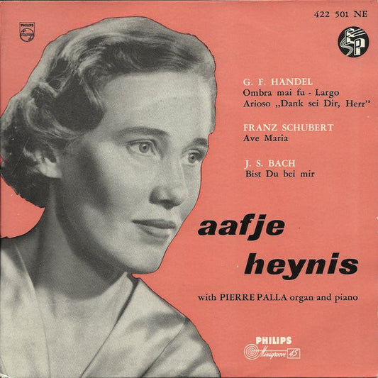 Aafje Heynis - Aafje Heynis With Pierre Palla 05241 Vinyl Singles EP Vinyl Goed / Hoes Goed