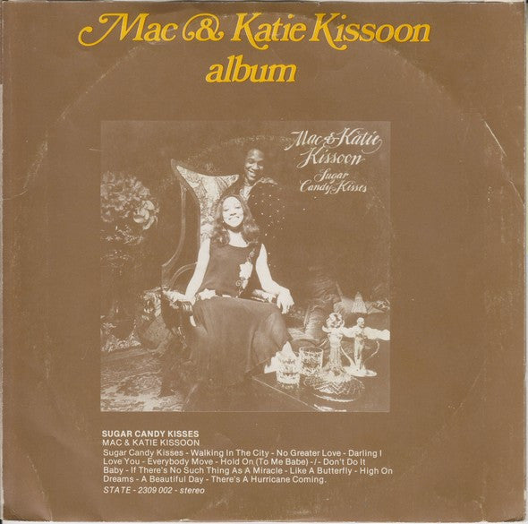 Mac And Katie Kissoon - I'm Just Dreaming Vinyl Singles Vinyl Goed / Hoes Goed