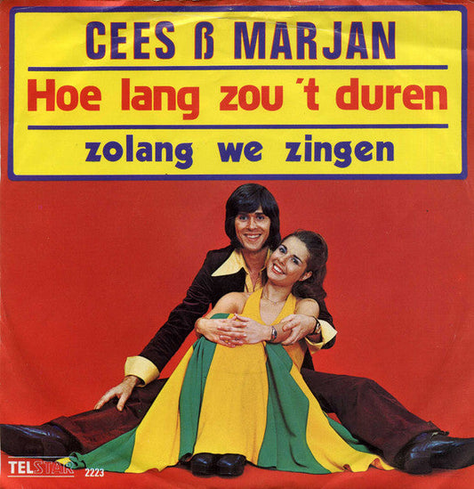 Cees En Marjan - Hoe Lang Zou 't Duren 43546 Vinyl Singles Vinyl Goed / Hoes Goed