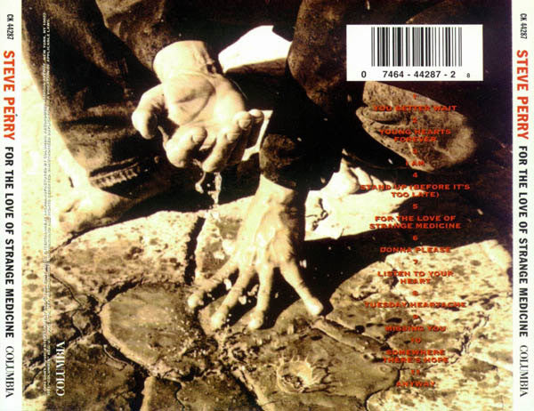 Steve Perry - For The Love Of Strange Medicine (CD) 70097 Compact Disc Vinyl Goed / Hoes Goed